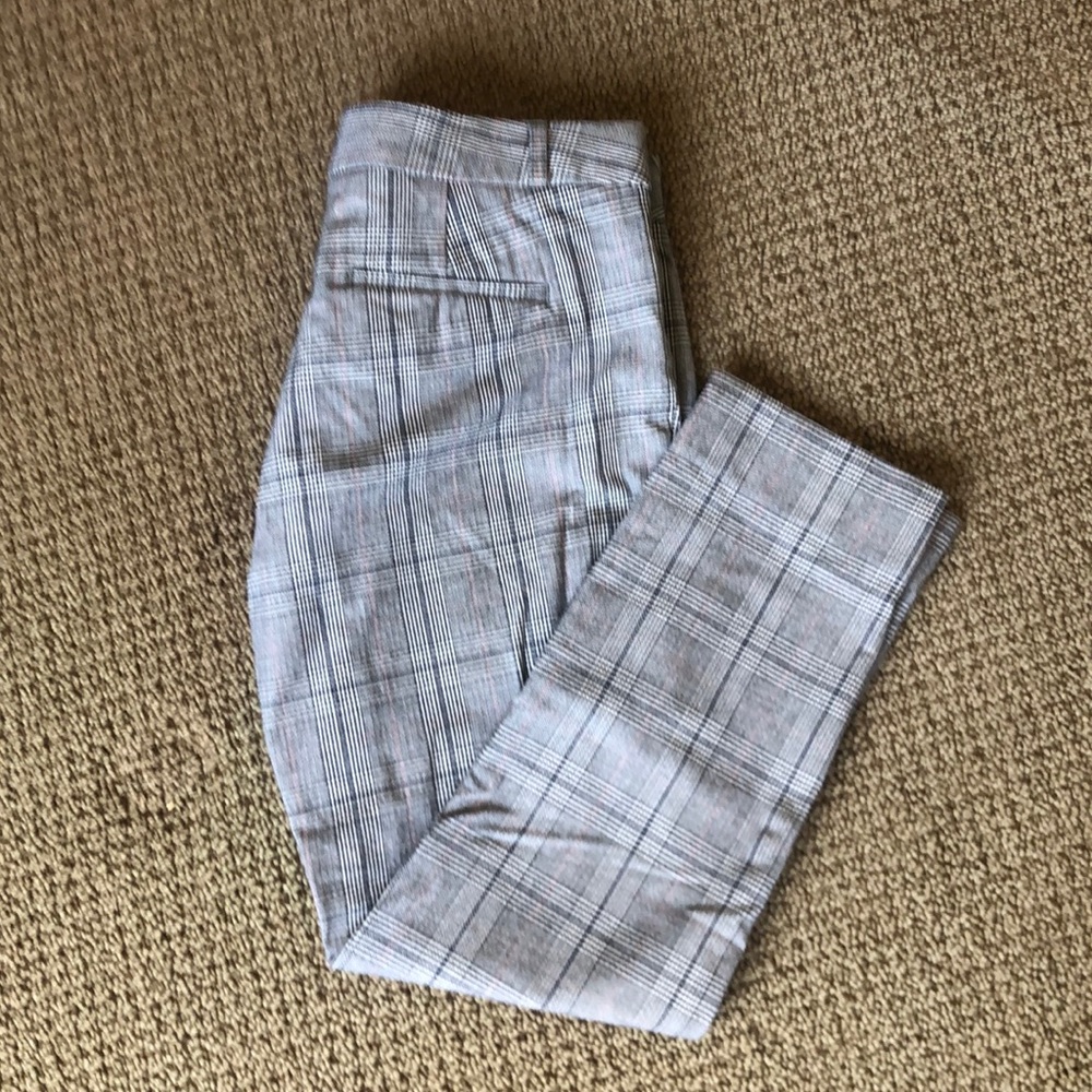 Banana Republic plaid trousers. Only worn once